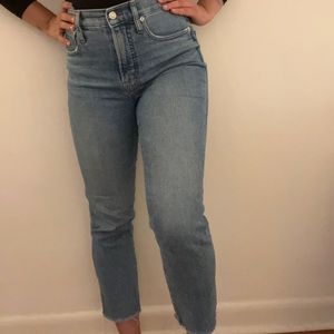 Madewell perfect vintage jeans